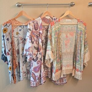 Grace and Lace Kimono Set